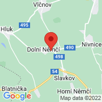 Google map: Hlucká 898 Dolní Němčí 687 62